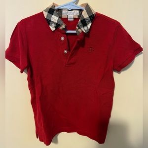 Burberry Kids Polo Shirt - Size 5T